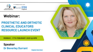 Webinar : Prosthetic and orthotic clinical educators resource launch event @ Teams